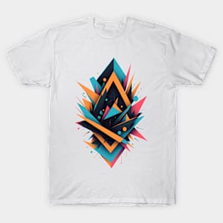 Abstract Spectrum: Minimalistic Vector T-shirt Design T-Shirt